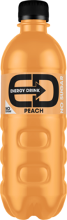 ED peach sockerfri energidryck 0,5l