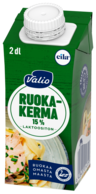 Valio cooking cream 15% 2dl lactose free, UHT