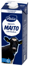 Valio semi skimmed milk 1l lactose free, UHT