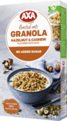 AXA hasselpähkinä-cashew granola 475g