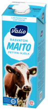 Valio skimmed milk 1l lactosefree UHT