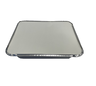 Aluminium tray 3,5L+lid 10 pcs, 1/2 GN