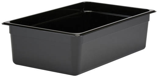 Cambro GN-container 1/1 150 black polycarbonate