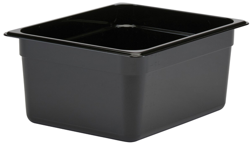 Cambro GN-container 1/2 150 black polycarbonate