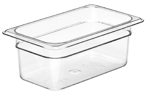 Cambro GN-container 1/4 100 clear polycarbonate