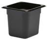 Cambro GN-container 1/6 150 black polycarbonate