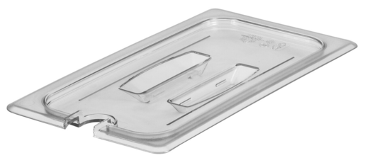 Cambro GN-lid 1/3 clear, notched polycarbonate