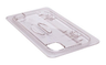 Cambro GN-lid 1/6 clear, with hinge polycarbonate